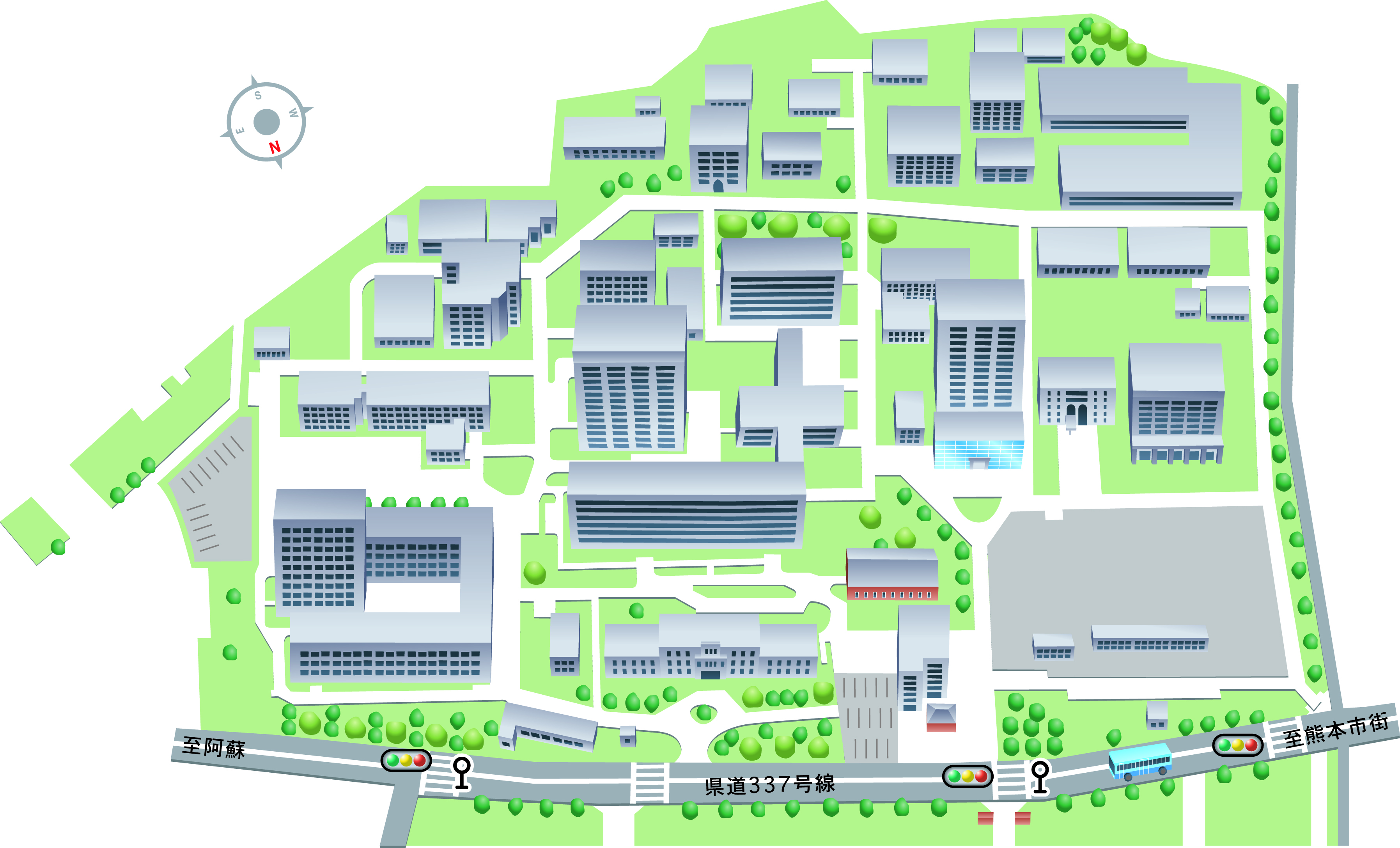 黒髪南地区 熊本大学