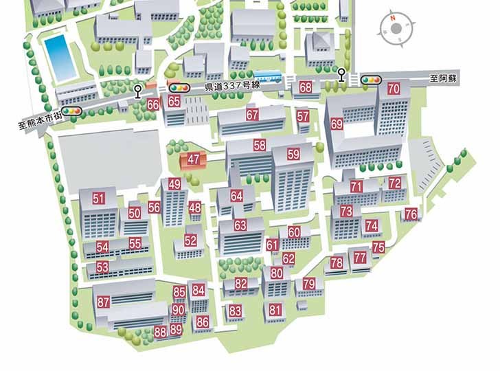 黒髪南地区MAP-2