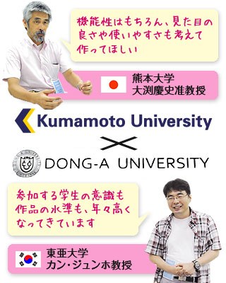 熊本大学大渕教授×東亜大学カン・ジュンホ教授