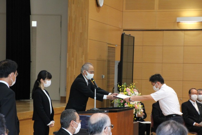 令和２年度秋季卒業式 修了式を挙行しました 熊本大学