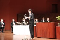 令和２年度熊本大学卒業式 修了式を挙行しました 熊本大学